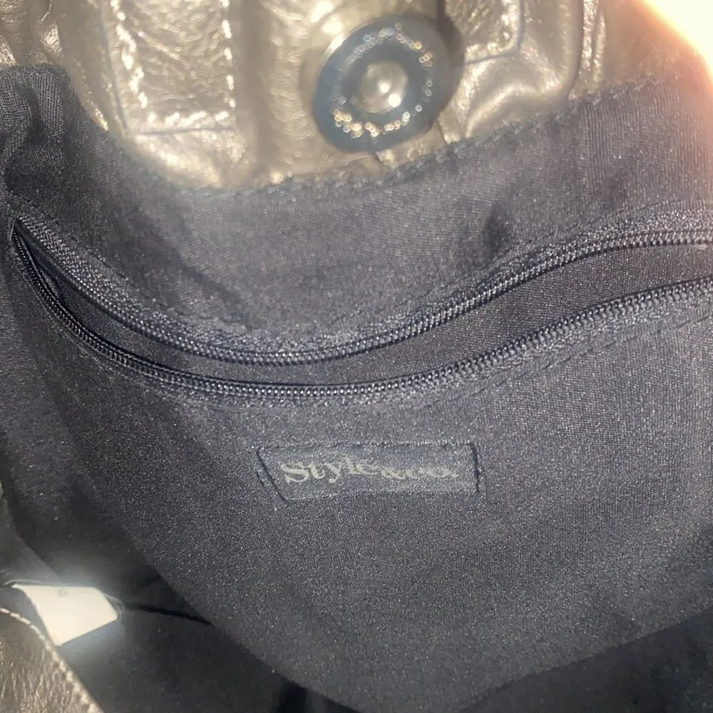 Style & Company Sassy II Gunmetal Hobo Bag!